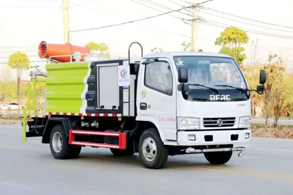 東風(fēng)小多利卡藍牌方形罐多功能抑塵車-30米霧炮-CLW5042TDY5