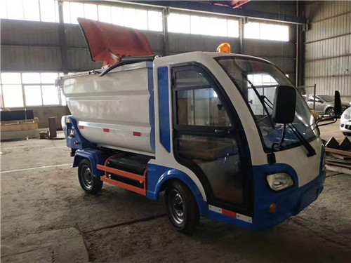 山西客戶訂購兩臺電動后裝壓縮垃圾車發(fā)車，祝周總一路順風(fēng)