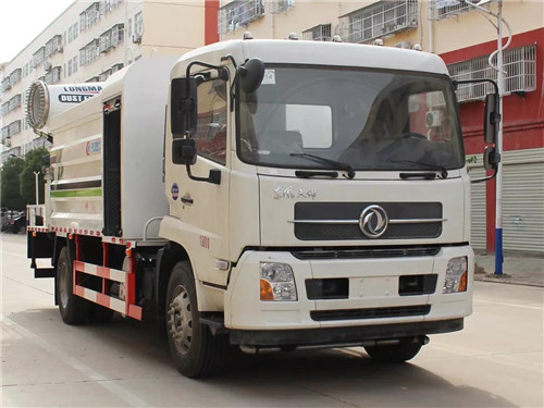 國(guó)六東風(fēng)天錦多功能抑塵車(方罐、CLW5181TDYD6型50-100米霧炮)