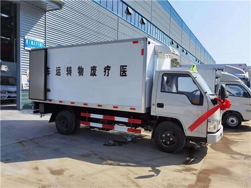 江鈴順達(dá)醫(yī)療廢物運輸車紫外線燈消毒裝置，噴霧消毒裝置