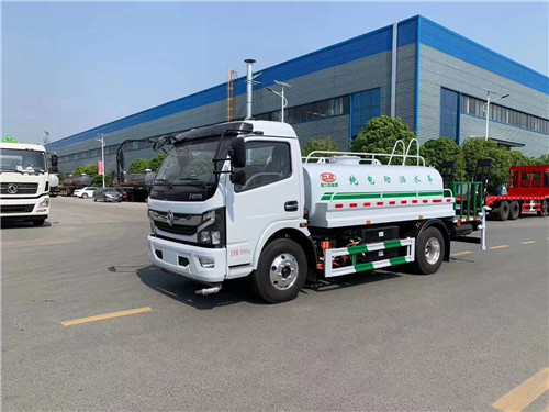 純電動新能源灑水車，霧炮車，多功能抑塵車圖片展示
