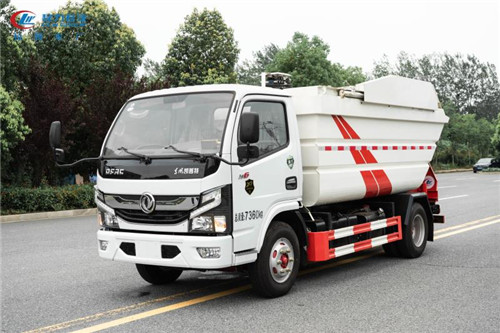 國六后裝卸式垃圾車，自裝卸式垃圾車特點(diǎn)