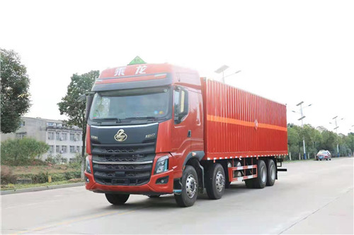 柳汽國六8×4危險品廂式車可出危險品類別  2類氣體、3類液體、7類放射性（全國獨有）、8類腐蝕性、9類雜項、另有2類倉欄式公告正在申報中