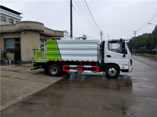 福田領(lǐng)航國六藍牌抑塵車5-7立方C證可開，成本投入低，回本快