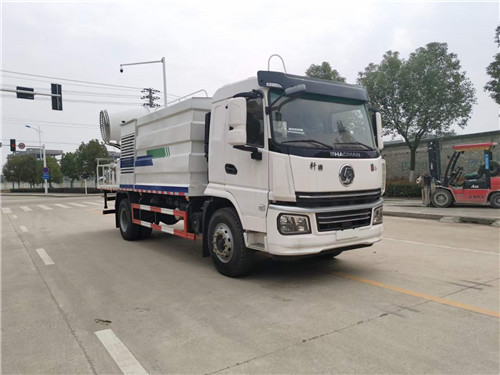 國六陜汽4方餐廚垃圾車，5.5方吸糞車，14方對接垃圾車，12方抑塵車，特價處理