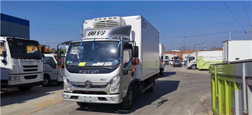 國六奧鈴速運冷藏車，18方國六冷藏車，康明斯130馬力冷藏車