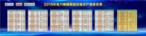 程力汽車(chē)集團(tuán)制造100強(qiáng)名單，記錄著程力人敢于拼搏，勇于擔(dān)當(dāng)，筑夢(mèng)前行的堅(jiān)實(shí)足跡。