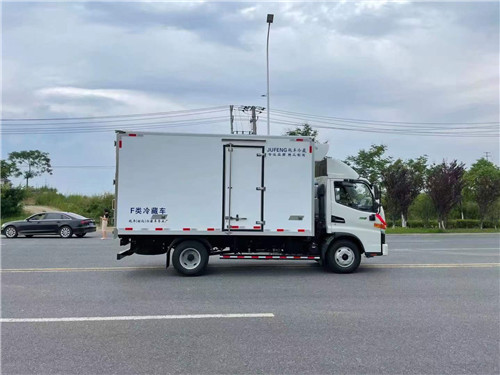 國六江淮駿鈴V5冷藏車，4.1米國六冷藏車