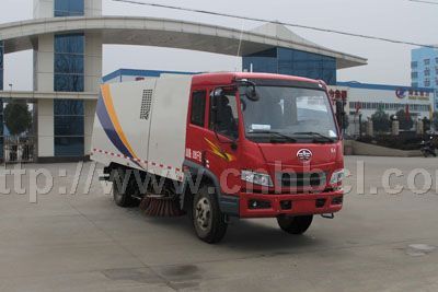解放J6L洗掃車,國(guó)四道路清掃車