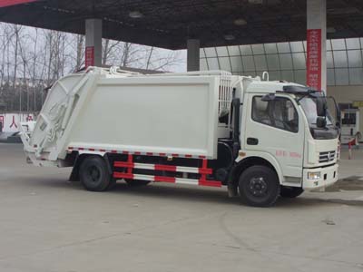 國(guó)五東風(fēng)壓縮式垃圾車(chē)