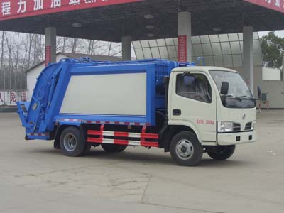 國(guó)五東風(fēng)壓縮式垃圾車(chē)