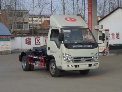 國(guó)五福田車(chē)廂可卸式垃圾車(chē) 